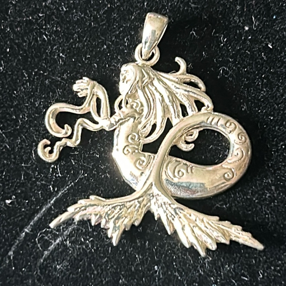 Amy Brown Dark Waters Mermaid pendant